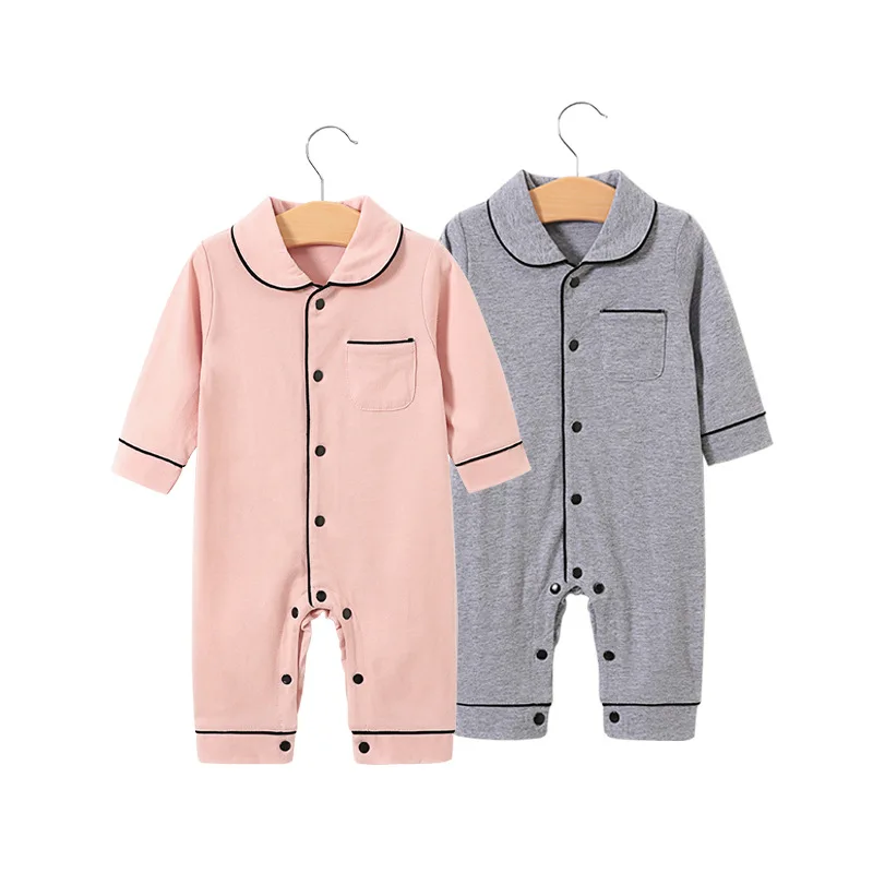 2021 Новое поступление детский хлопковый комбинезон для девочек весенне-осенний с