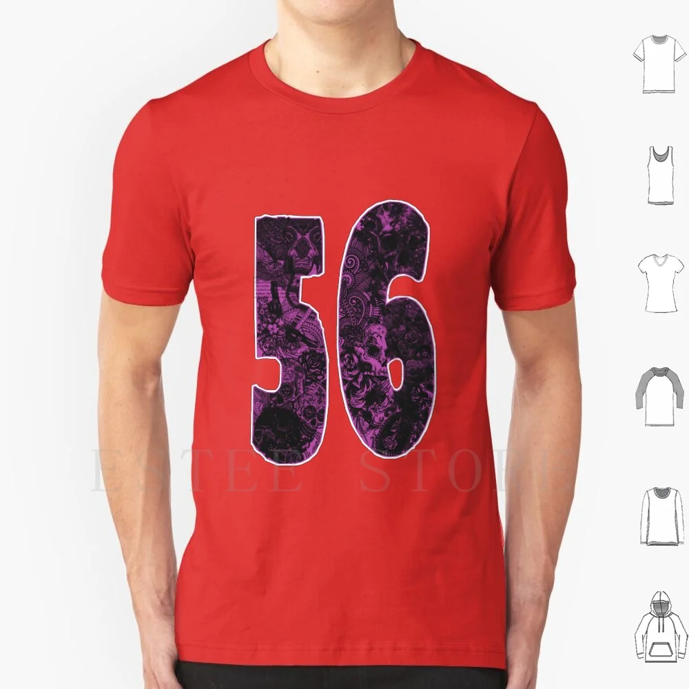 Фото 56 Fifty Six T Shirt Men Cotton 6xl Dressrosastore 56 Fiftysix Sixnine Tattoos Tattoo Number Numbers Tattoosnumber Purple №1
