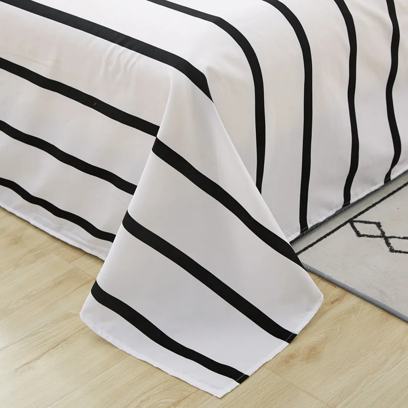 

Skin-friendly Bedding Set 4 in 1,1 Duvet Cover ,2 Pillow Shams and 1 Bed Sheet Queen ,King ,Twin ,Full Size