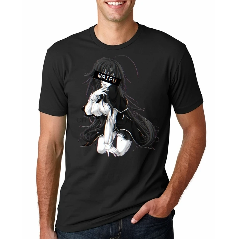 

Men Funy tshirt High school DXD Short Sleeve O-Neck Tops Tee men t shirt