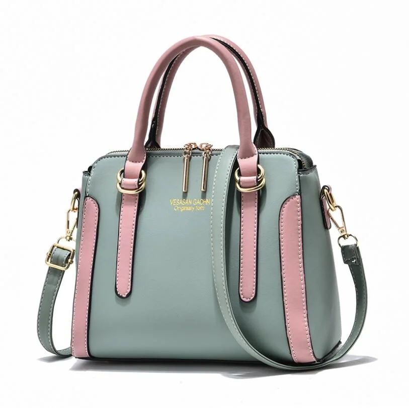 

Новинка 2021, трендовая женская сумка, модная сумка для мам, Высококачественная кожаная сумка на плечо, повседневная женская сумка-мессенджер...