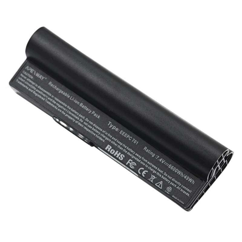 7 4 В/6600 мАч аккумулятор для ноутбука Asus Eee PC 2G Surf 4G 700 701 90 8G A23-P701 A22-700 A22-P701 90-OA001B1000 |