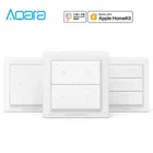 Оригинальный беспроводной смарт-переключатель Aqara OPPLE, работает с Apple HomeKit и приложением Mihome-двечетырешесть кнопок