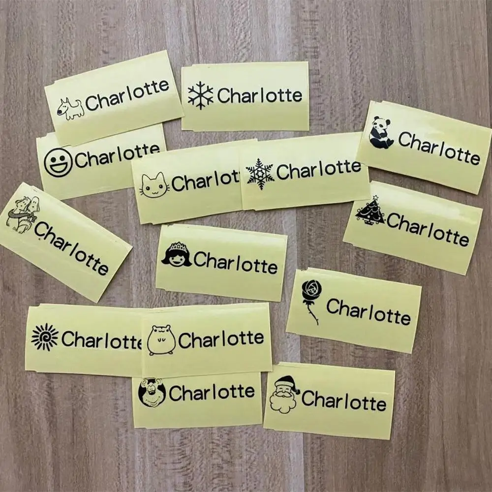 Домашний декор простые буквы с логотипом цифры прозрачные пленки на заказ