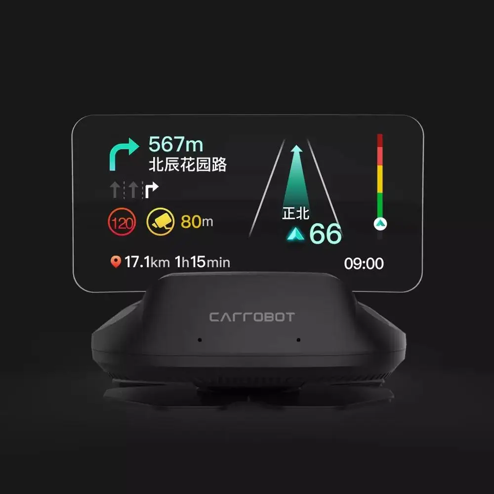Новый Xiaomi Mi Carrobot Smart HUD + OBD Автомобильный дисплей лобовое стекло скоростной