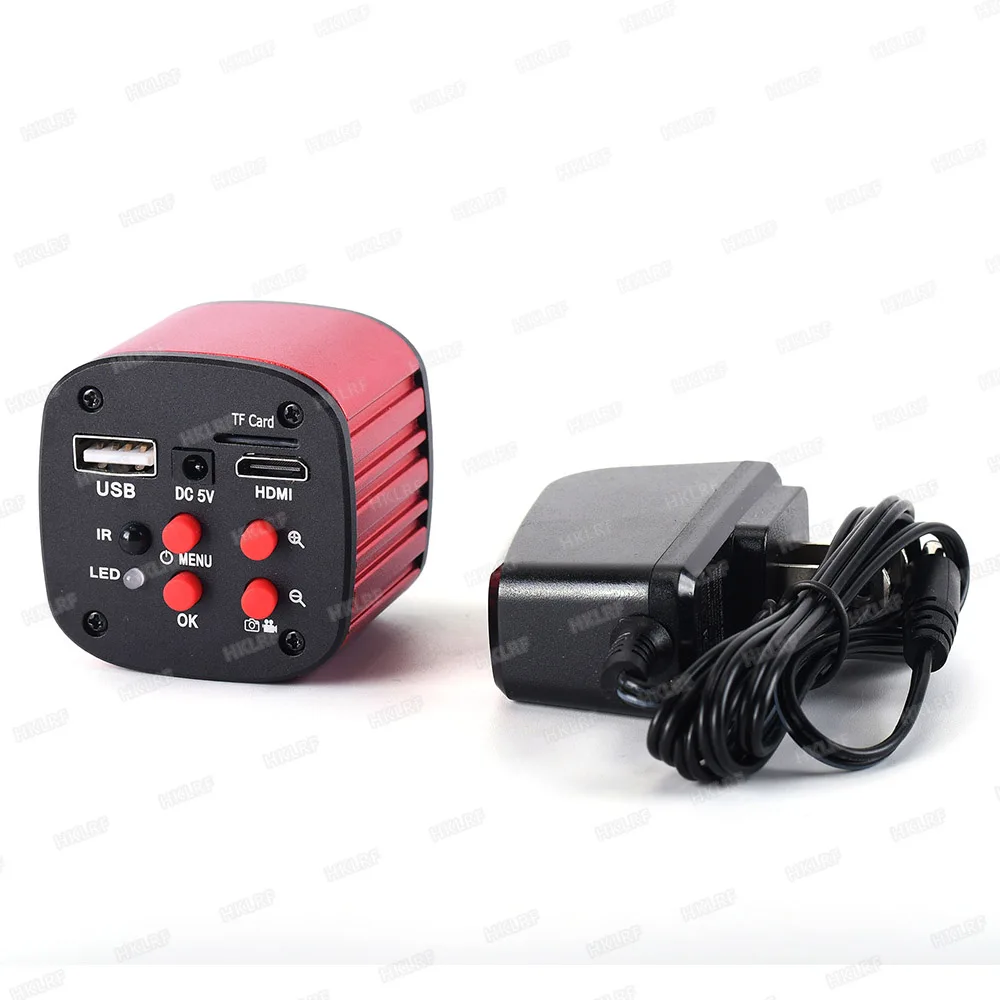 HAYEAR 16MP HD промышленный цифровой микроскоп камера USB TF карта 4K Запись видео с ИК