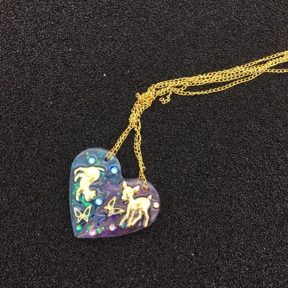 Силиконовые замки ручной работы для влюбленных подвесные формы смолы сделай сам