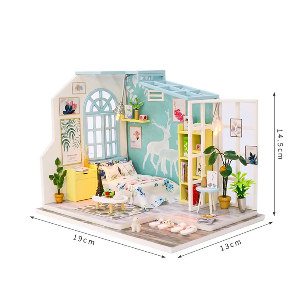 

DIY Creative House Handmade Toys Children Parent-child Three-dimensional Assembly Educational 3d Puzzle Toy Decor Birthday Gift