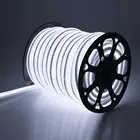 Светодиодный неоновый светильник 220 в EU водонепроницаемый наружный неоновый трос 2835 120 светодиодный лента sm гибкий светодиодный светильник белыйтеплый белый светильник