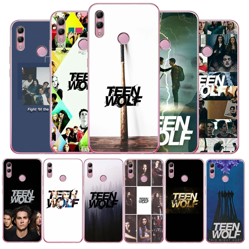 Мягкий чехол TEEN WOLF для Huawei Mate 7 8 9 10 20 30 Pro lite honor V8 8X V9 Lite V10|Бамперы| |