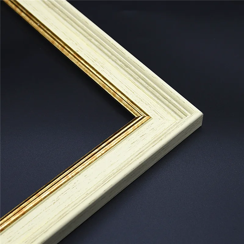Светильник желтая рамка из искусственного дерева для творчества картина маслом