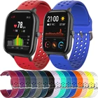 20 мм мягкий силиконовый ремешок для часов для Huami Amazfit GTS 2 2e mini BIP Youth lite U S POP Pro сменный Браслет ремешок на запястье