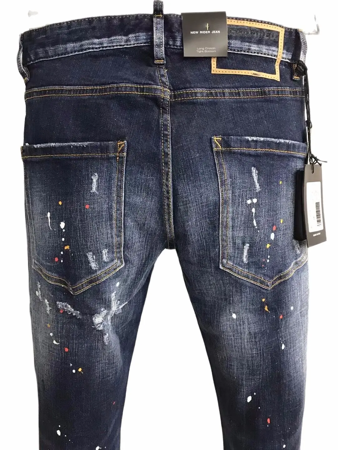 

New men's jeans men's trousers simple design high quality comfortable everyday casual straight jeans