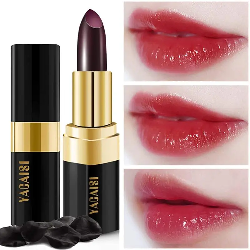 

Waterproof Long Lasting Nutritious Lip Balm Lips Moisturizer Temperature Color Change Lipstick For Women Cosmetica TSLM1