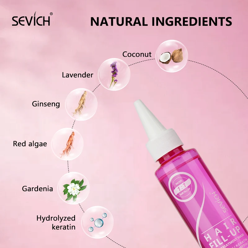 Sevich 100ml Hair Fill-Up Treatment Mask Salon Water Infusion Repair Frizz Smoothing Keratin & Scalp | Красота и здоровье