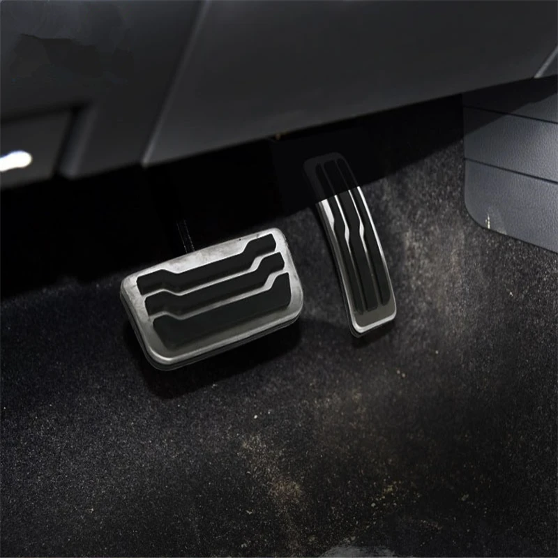 

WELKINRY For Ford Everest U375 2nd Gen 2016 2017 2018 2019 2020 2021 Endeavour anti-slip nonslip brake accelerator pedal trim