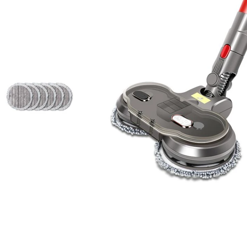 

1 комплект электрическая головка для влажной и сухой уборки для Dyson V7 V8 V10 V11 сменные детали с резервуаром для воды Насадка для швабры насадки ...
