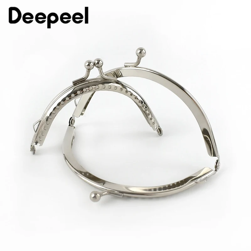 10 шт. Deepeel 6 5 см ~ 15 Серебряный Мини металлическая рамка для кошелька материал
