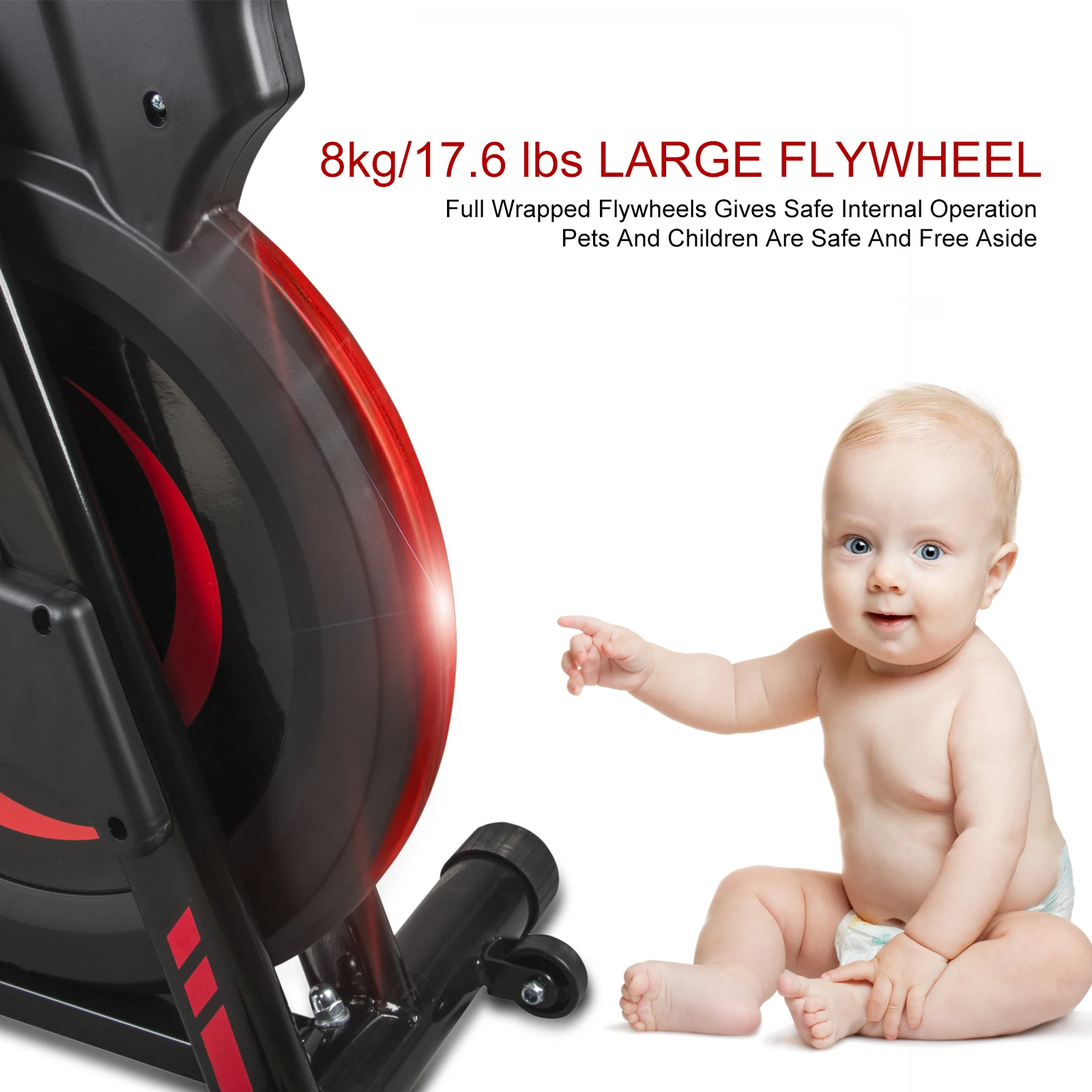 Велотренажер с ЖК-дисплеем для дома и спортзала | Спорт развлечения