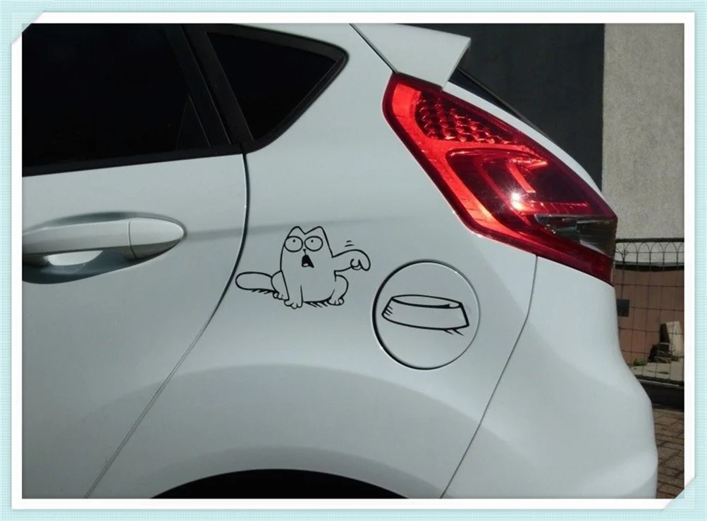 1 шт. забавные виниловые авто стикер стены ноутбук топливного бака автомобиля форма декорация для Opel Corsa Antara