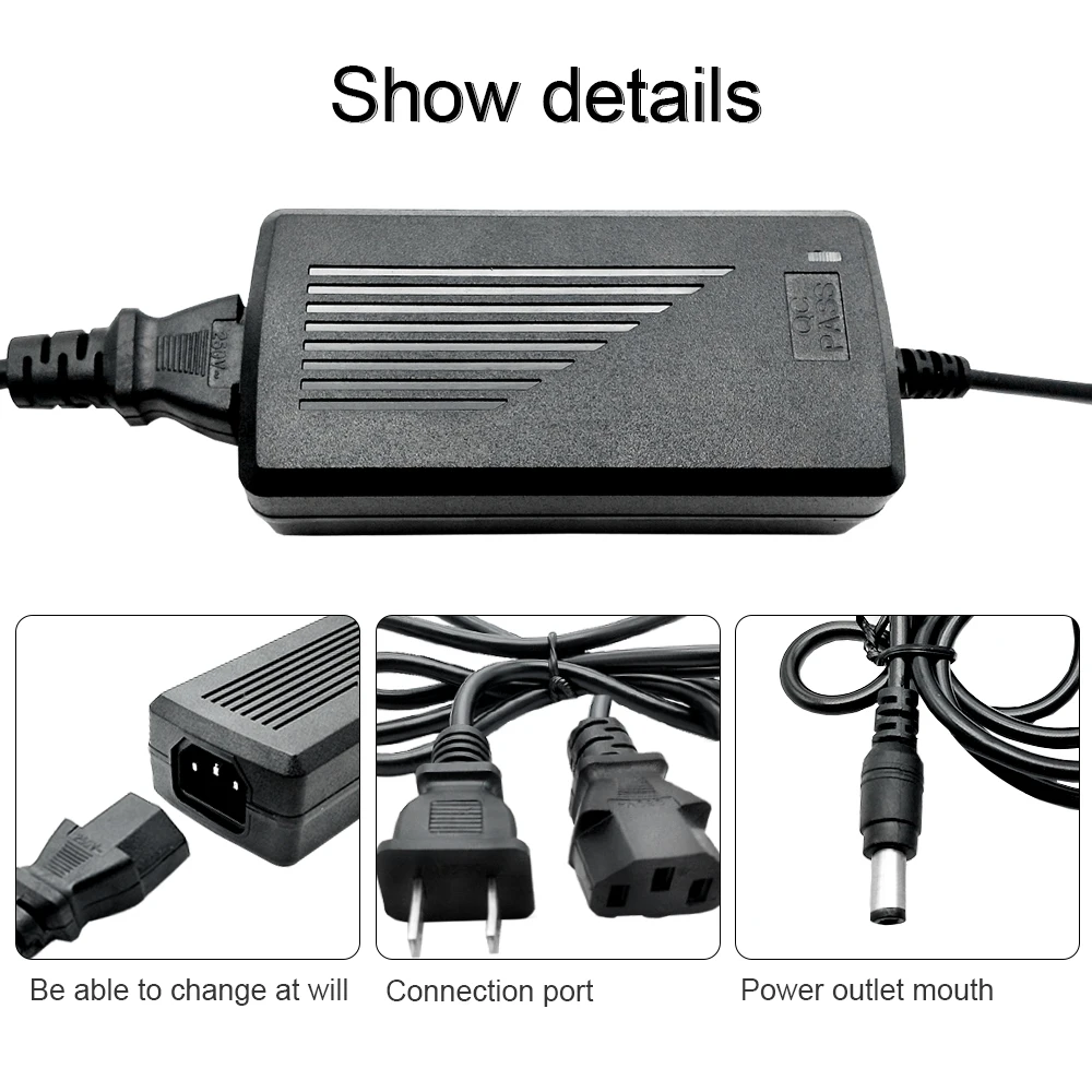 12V адаптер питания DC12V Универсальный светодиодный адаптер лампы 3A блок питания для 5050 2835 Светодиодные полосы света