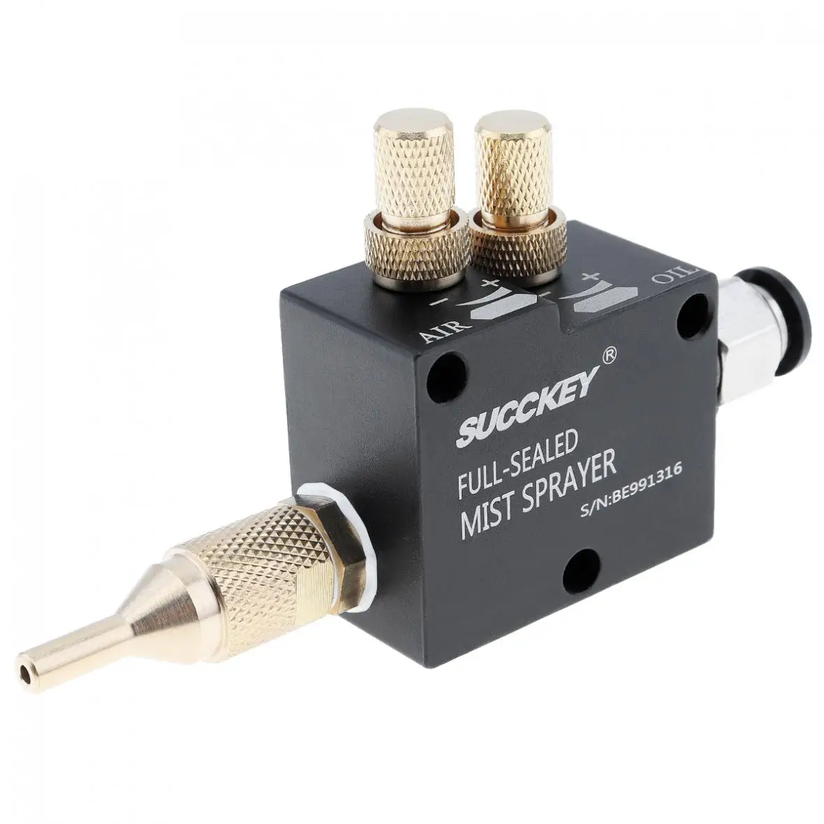 Precision Mist Coolant Lubrication Spray System with 1.5m Flexible Pipe and Check Valve Metal Cutting Engraving Cooling Machine |