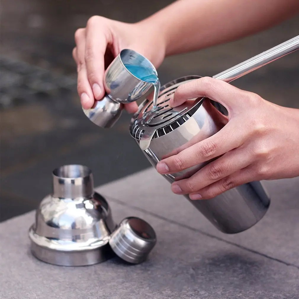 Коктейльный шейкер из нержавеющей стали 6 шт. Миксер Для винного мартини комплект