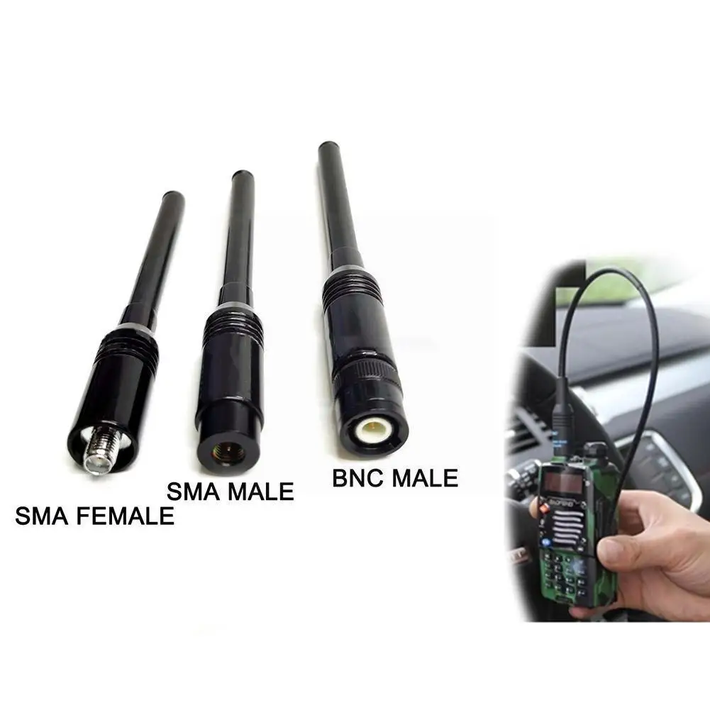 

1PCS RH775 SMA Male/SMA Female/BNC Telescopic Antenna RH-775 for UV-3R BAOFENG for LINTON LT-6100,LT-6188 Radio Station Ant Q5Z1