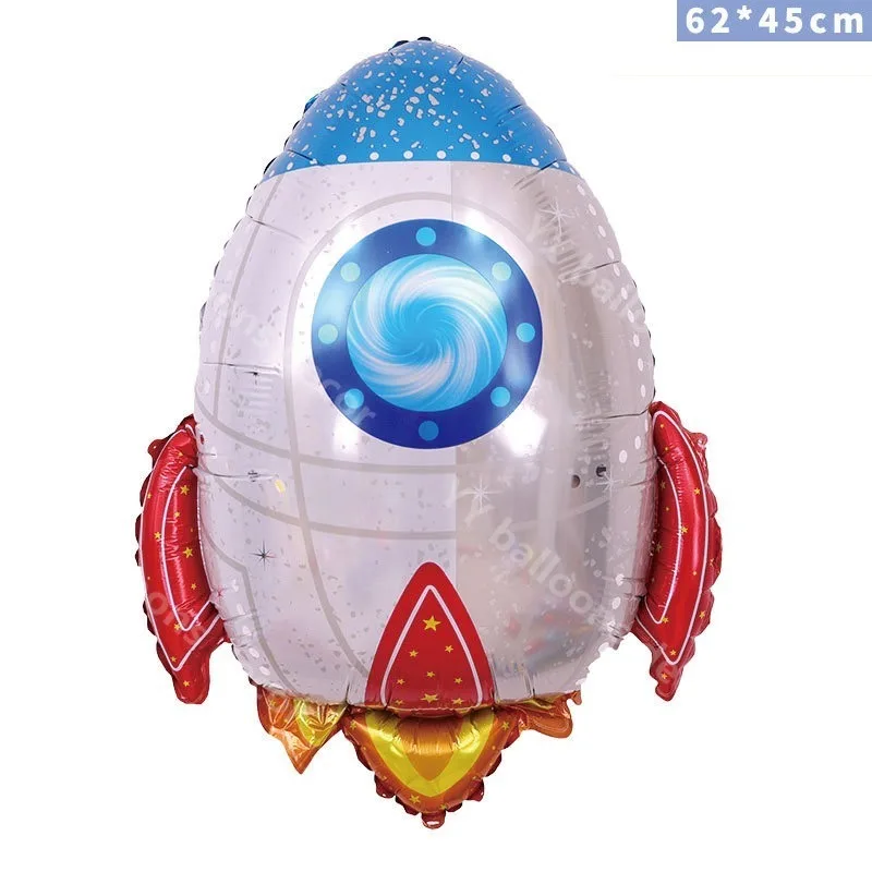 DIY Outer Space Party Astronaut Balloon Rocket Foil My 1 2 One Year Old 1st Adults Kids Boy Birthday Decor | Дом и сад