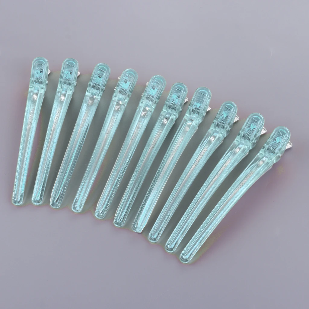 

Perfeclan 10Pcs/lot Barber Hair Clips Hairdressing Sectioning Styling Tools