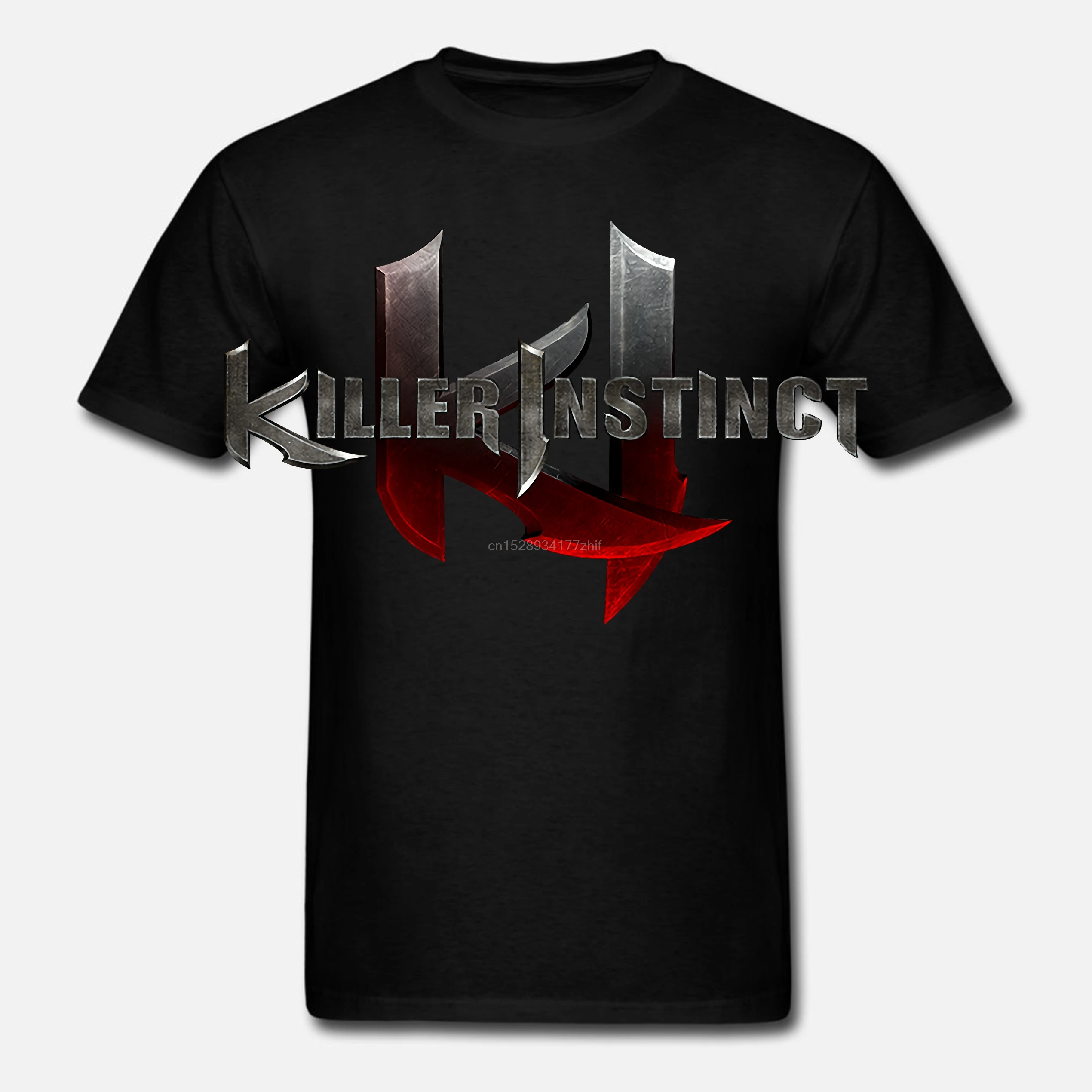 Мужская футболка SF KILLER INSTINCT Fighting Fantasy Game хлопковая забавная с коротким рукавом