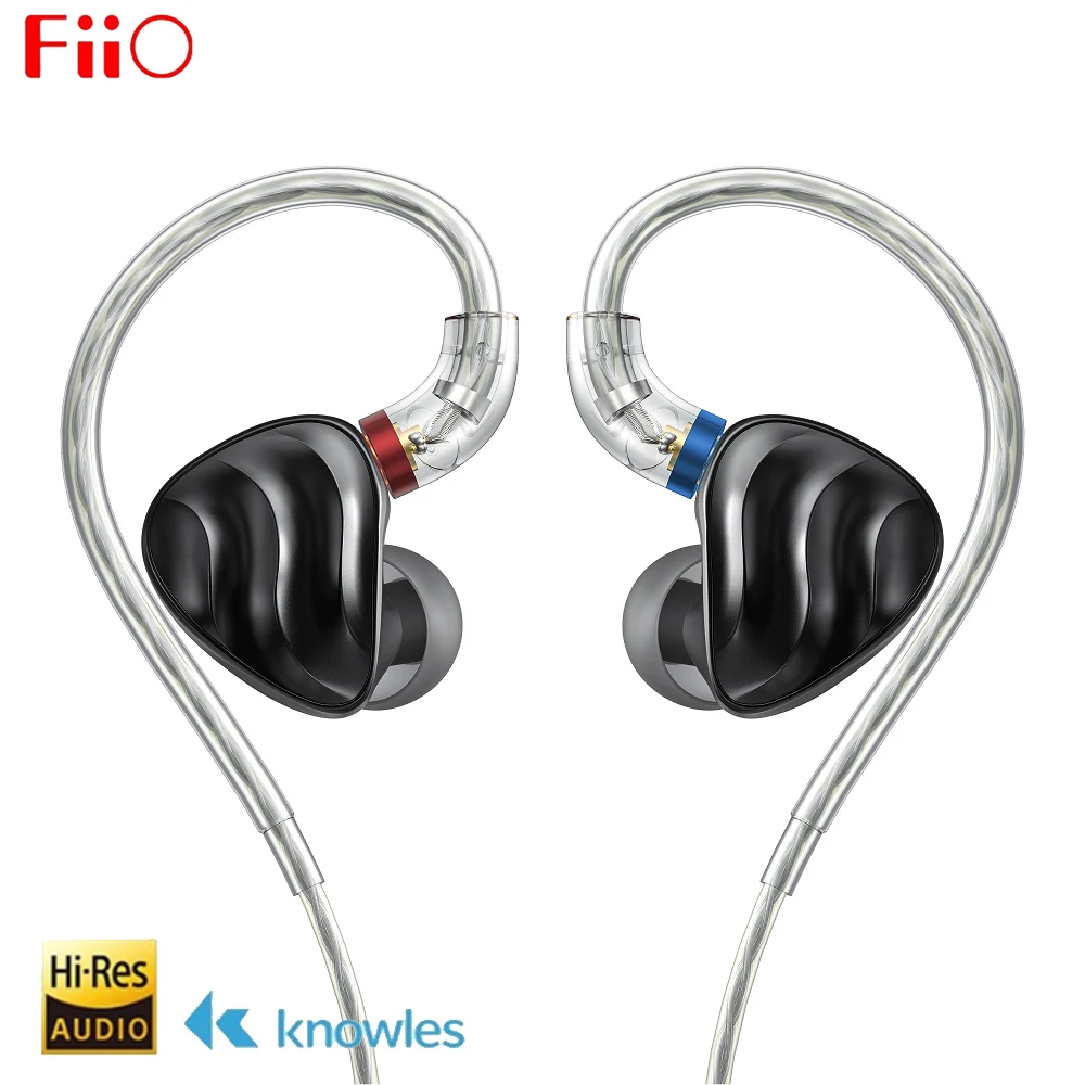 Hi Fi наушники вкладыши FiiO FH3 стерео 2BA + 1DD Knowles динамический Гибридный Драйвер IEM со