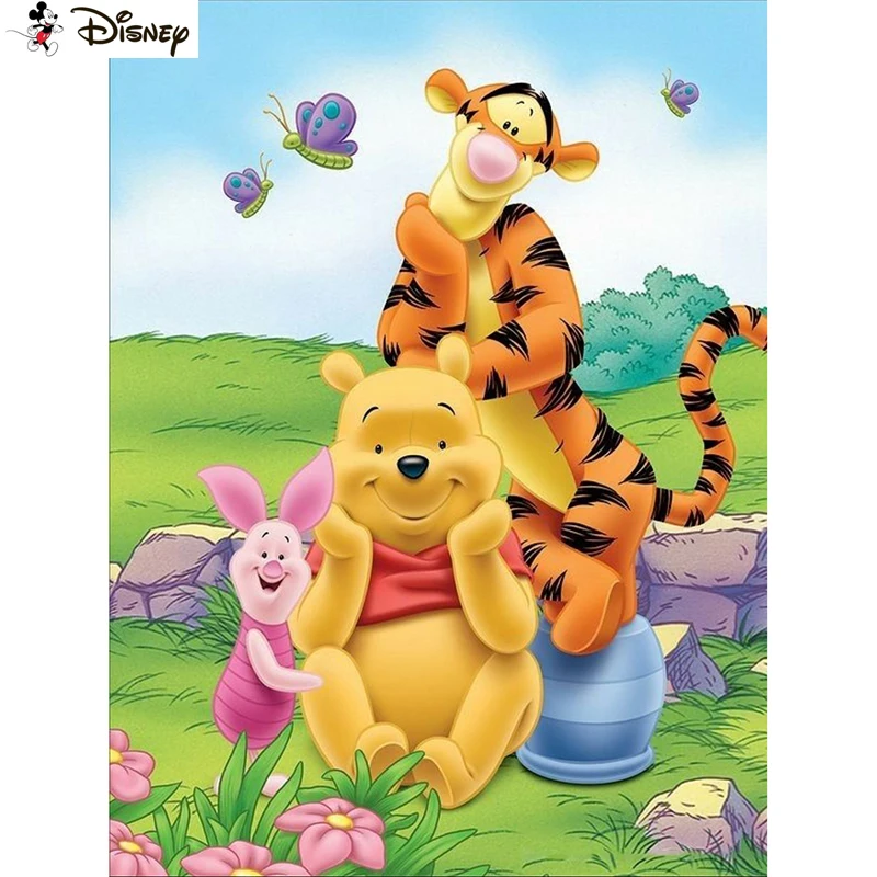 

Алмазная вышивка «Винни-Пух» из мультфильма «Disney»