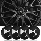 Наклейки на центральную крышку колеса автомобиля, 4 шт., 56 мм, эмблема DS, эмблема для маркировки DS Spirit DS3, DS4, DS5, DS5LS, DS6, DS7