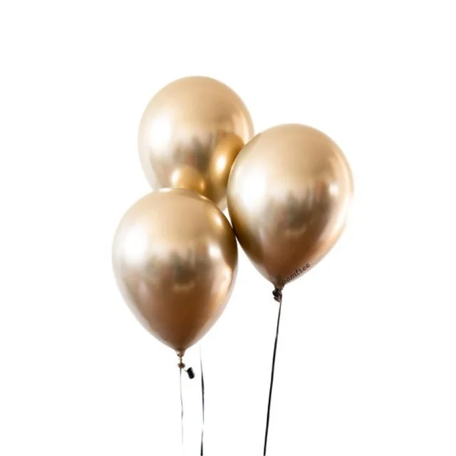 

50pcs 12inch Gold Silver Black Metal Latex Balloons Wedding Decorations Matte Helium Globos Birthday Party Decoration Adult