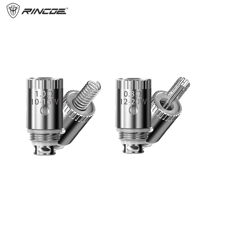 5 шт./лот ринкоу Tix Pod Комплект сменных катушек 0.8ohm сетки и обычные 1.0ohm Hrad для
