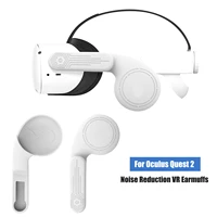 silicone ear muffs for oculus quest 2 vr accessories headset noise reduction earmuffs enhancing sound solution for oculus quest2