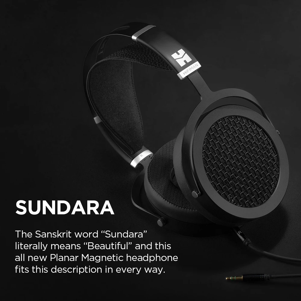 Накладные полноразмерные магнитные наушники HIFIMAN SUNDARA (черные) с высокой