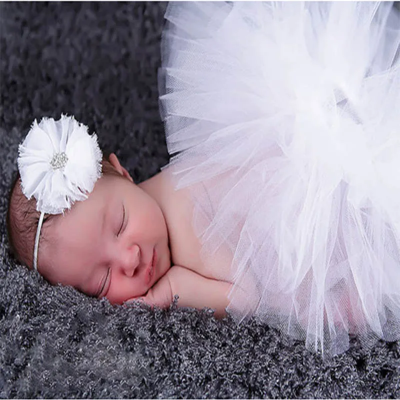 Одежда для новорожденных девочек Комплект с юбкой Детская юбка пачка фотосессии