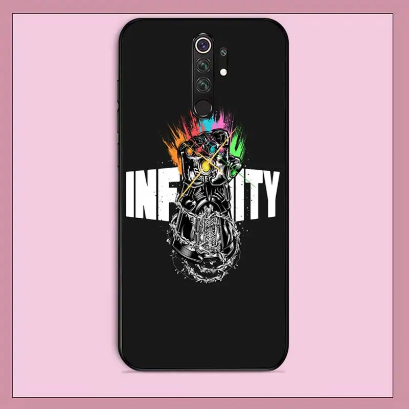 

Infinite gloves Thanos Phone Case for Redmi Note 8 7 9 4 6 pro max T X 5A 3 10 lite pro