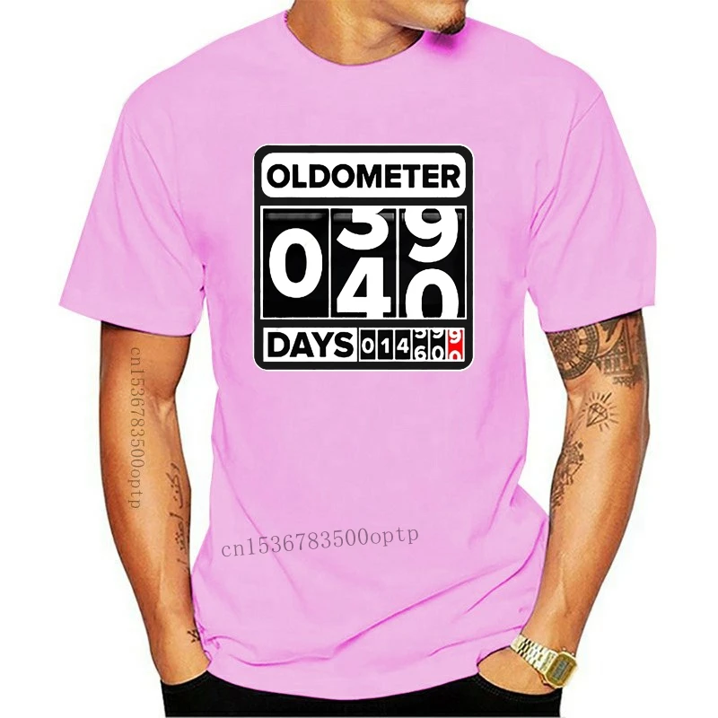 

New Men T Shirt Oldometer 03490 days 014569090 Women t-shirt
