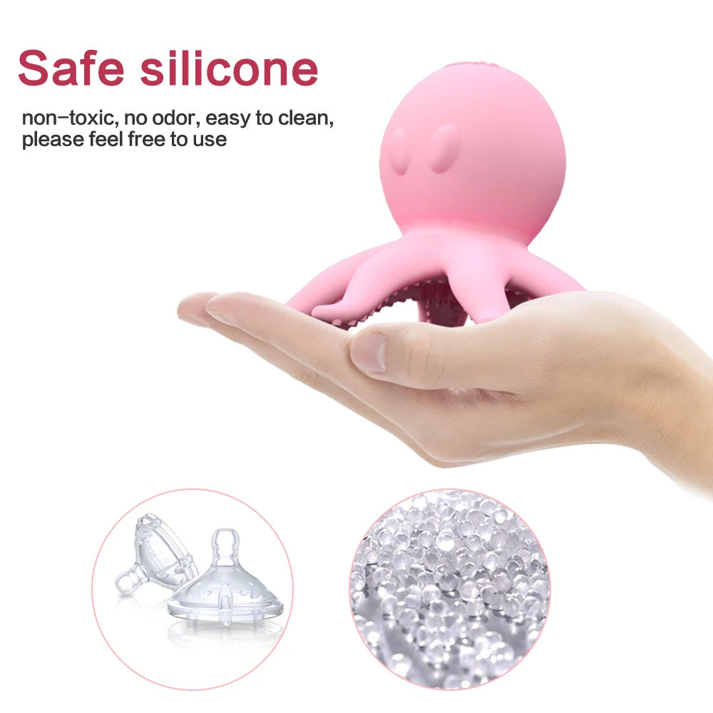 Сексуальные вибраторы-осьминоги для женщин клиторальная присоска сосков