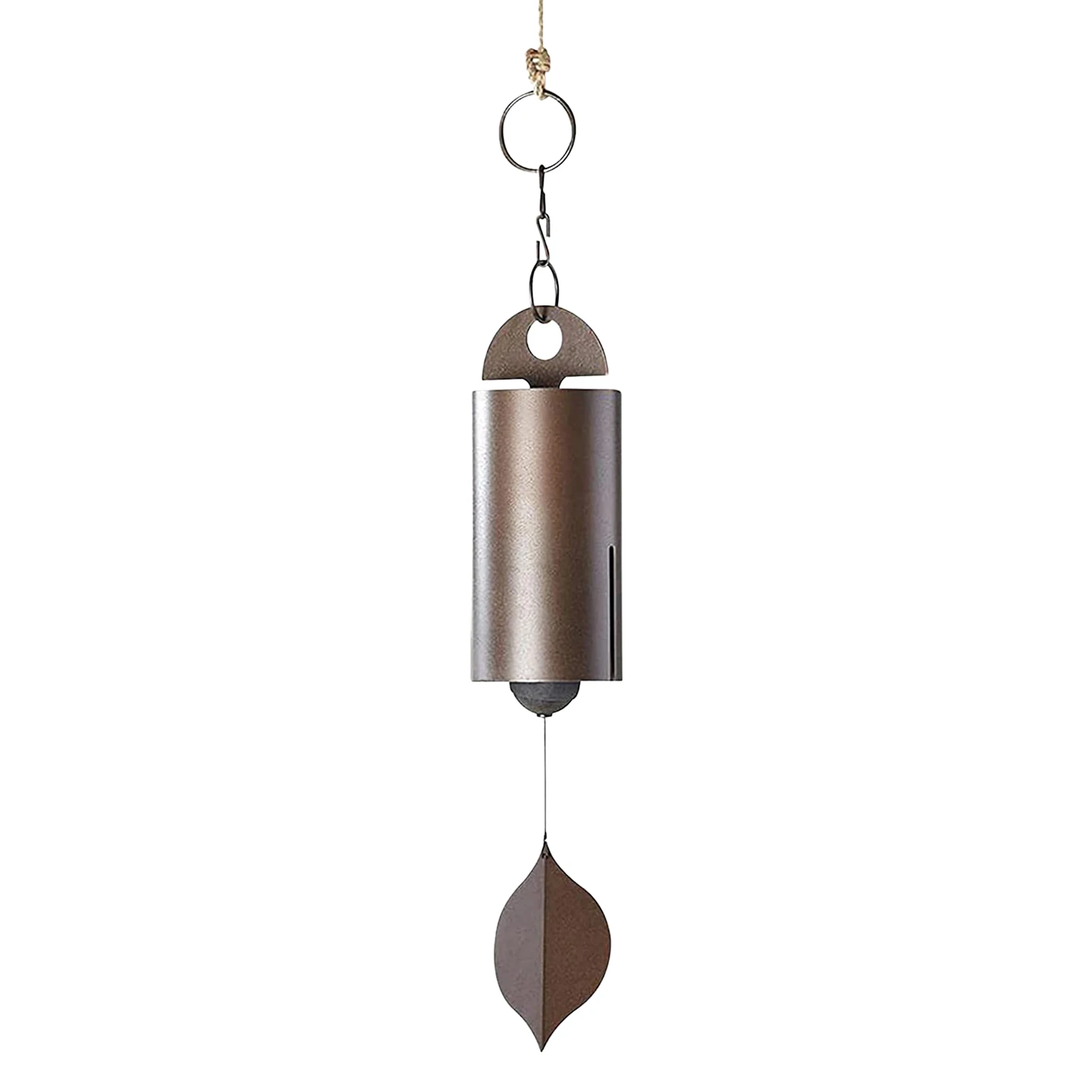 

Outdoor Windchime Antique Copper Memorial Heroic Windbell Durable Elegant Dark Color Wind Chime Metal Musical Wind Chimes Outdoo