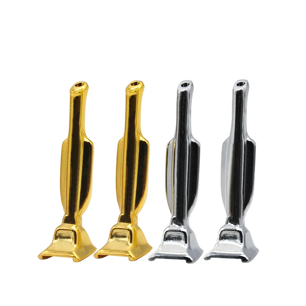 

Single-tube sniffing ventilator metal sniffing sniffing tube fittings snuff bottle fittings steam whistle metal smoking fittings