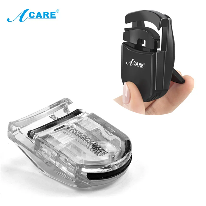 

Acare Mini Black Eyelash Curler Plastic Portable Eye Lash Curler Natural Eyelashes Applicator Eye Makeup Tool Curler