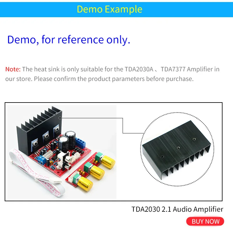 UNISIAN 1 шт. алюминиевый теплоотвод ИС радиатор электронный чип-радиатор