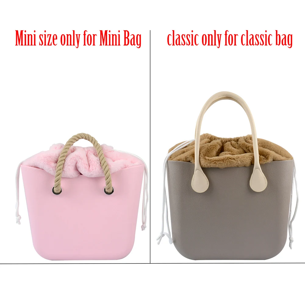 Новый осенне-зимний большой пушистый Стандартный Органайзер Obag классический