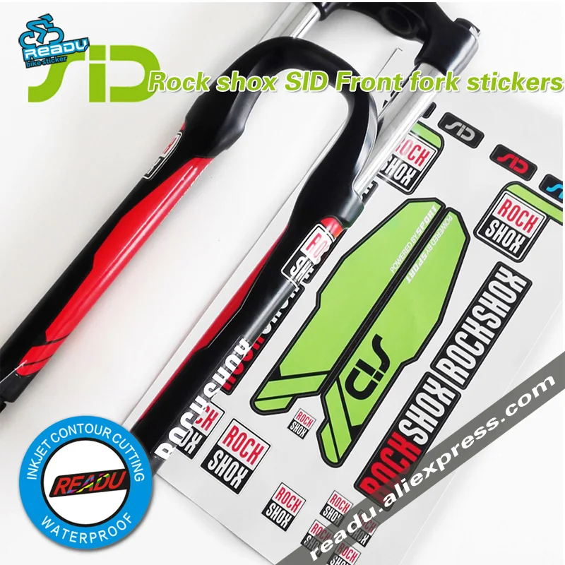 Классический стиль rockshox SID наклейка горный велосипед Передние наклейки на вилке