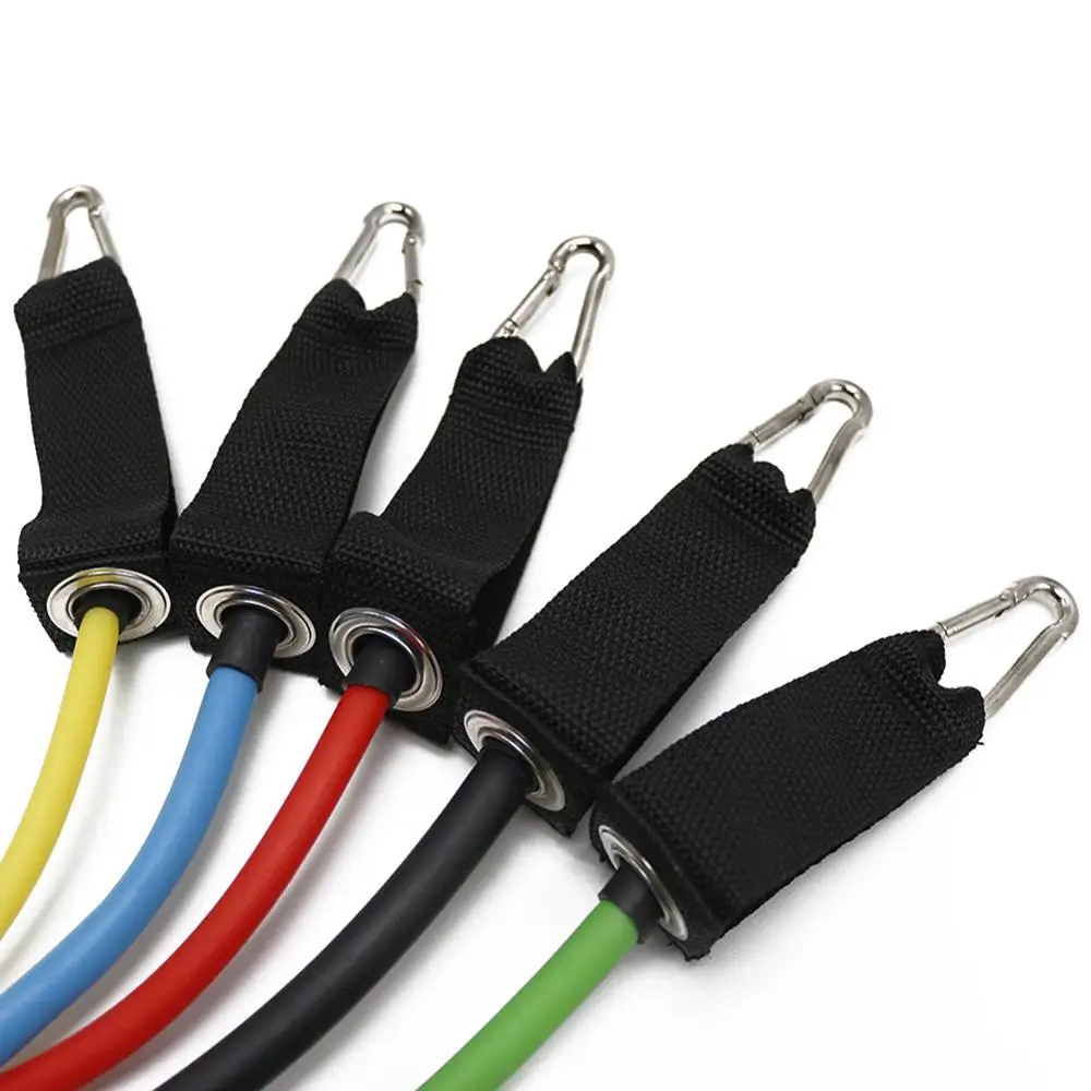 11 шт. эластичная лента для фитнеса Тяговая веревка физических упражнений