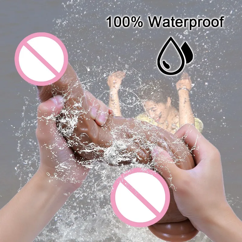 31 см огромный фаллоимитатор жидкий силикон реалистичный пенис влагалище оргазм